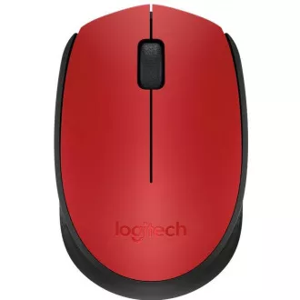 Mouse fără fir Logitech M171, roșu
