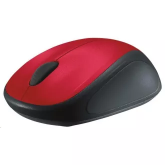 Mouse fără fir Logitech M235, roșu