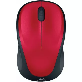 Mouse fără fir Logitech M235, roșu