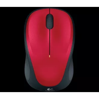 Mouse fără fir Logitech M235, roșu
