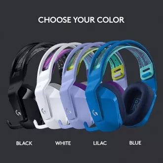 Căști pentru jocuri Logitech G733, căști pentru jocuri RGB fără fir LIGHTSPEED, EMEA, negru