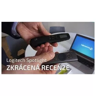 Logitech Spotlight Presenter, Wireless, Bluetooth, Auriu