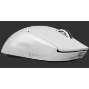 Mouse pentru gaming Logitech G PRO X SuperLight, Mouse pentru gaming fără fir, alb