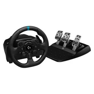 Volan și pedale de curse Logitech G923 pentru PS5, PS4 și PC Volan și pedale de curse Logitech G923 pentru PS5, PS4 și PC