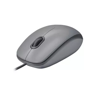 Logitech Mouse Corded M110 silențios, gri, EMEA