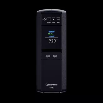 CyberPower PFC SineWave LCD GP UPS 1600VA/1000W, prize Schuko CyberPower PFC SineWave LCD GP UPS 1600VA/1000W, prize Schuko