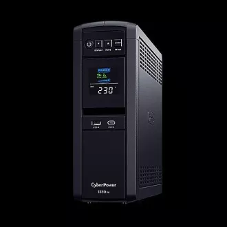 CyberPower PFC SineWave LCD GP UPS 1350VA/810W, prize Schuko