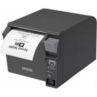 Imprimanta de marcat EPSON TM-T70II, USB + serial, negru, cutter, cu alimentare Imprimanta de marcat EPSON TM-T70II, USB + serial, negru, cutter, cu alimentare