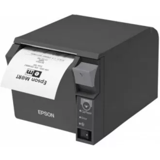 Imprimanta de marcat EPSON TM-T70II, USB + serial, negru, cutter, cu alimentare Imprimanta de marcat EPSON TM-T70II, USB + serial, negru, cutter, cu alimentare