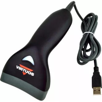 Cititor CCD Virtuos HT-10, USB (tastatură / emulare RS232), negru Cititor CCD Virtuos HT-10, USB (tastatură / emulare RS232), negru