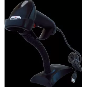 Cititor laser Virtuos HT-900A, USB (emulație tastatură / RS232), negru