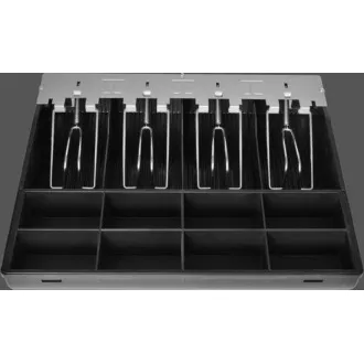 Liant separat din plastic Virtuos 4/8, suporturi metalice pentru bancnote
