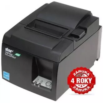 Star TSP143IIU +, USB, 8 puncte/mm (203 dpi), tăietor, gri închis