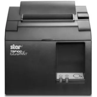 Star TSP143IIU +, USB, 8 puncte/mm (203 dpi), tăietor, gri închis