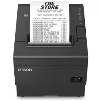 Epson TM-T88VII, USB, USB Host, RS232, Ethernet, ePOS, negru