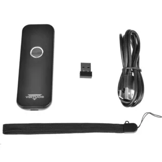 Cititor Virtuos CCD 2D Virtuos HW-856A mini, wireless, buzunar, negru