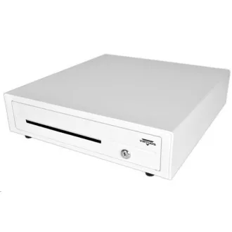 Sertar numerar Virtuos C420D - cu cablu, console metalice, 9-24V, alb