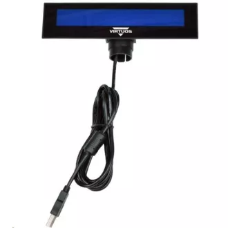 Display client Virtuos LCD Virtuos FL-2026MB 2x20, USB, negru