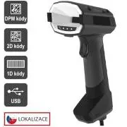 Cititor industrial Virtuos CCD 2D DPM HT-880DPM, USB, gri închis