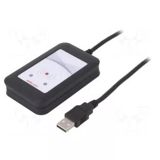 Cititor RFID Elatec TWN4 negru, USB, 13.56MHz