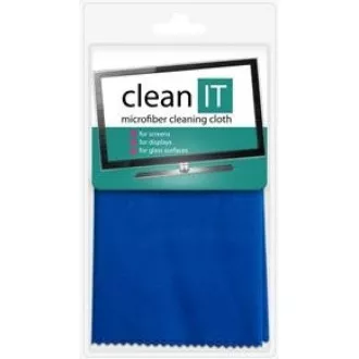 CLEAN IT Laveta de curatat din microfibra, mare 42x40 cm albastra