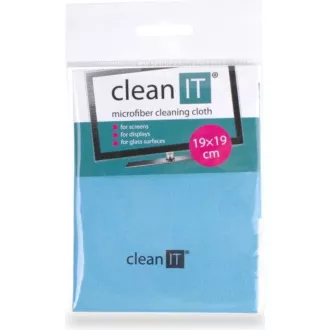 Lavetă de curățat din microfibră CLEAN IT, albastru deschis mic