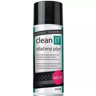 CLEAN IT Aer comprimat 400ml (inlocuitor pentru CL-1) CLEAN IT Aer comprimat 400ml (inlocuitor pentru CL-1)