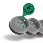 Cablu prelungitor CONNECT IT 230 V, 6 prize, 3 m, cu întrerupător (alb)