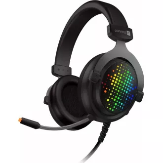 Căști gaming CONNECT IT 7.1 cu microfon, EVOGEAR Ed.3, USB, negru