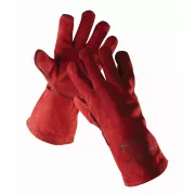 Mănuși din piele integrală SANDPIPER RED - 11