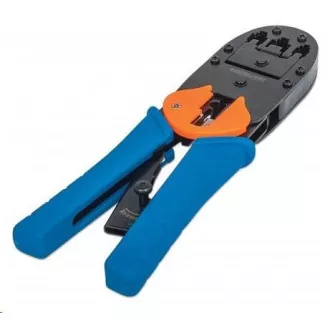 Clește de sertizare Intellinet pentru conectori RJ45, RJ11, RJ12