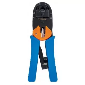 Clește de sertizare Intellinet pentru conectori RJ45, RJ11, RJ12