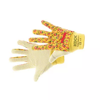 Mănuși FUNKY FRUIT cu PVC țintă portocaliu 8 Mănuși FUNKY FRUIT cu PVC țintă portocaliu 8
