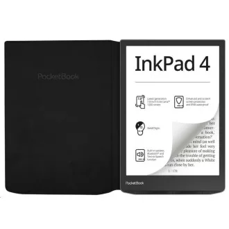 POCKETOOK Husă rabatabilă pentru InkPad Color3, InkPad 4, neagră