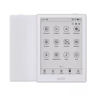 Carte electronică ONYX BOOX GO 6, albă, 6" Carta 1300, 32GB, Bluetooth, Android 11, ecran E-ink