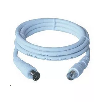 Cablu antenă TV PREMIUMCORD 20m (coaxial, M/F, 75 Ohm)