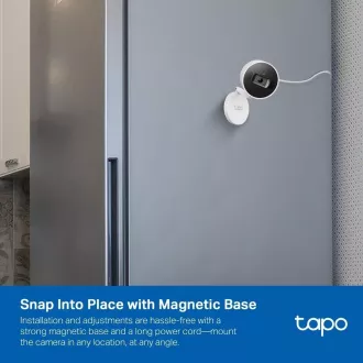 Cameră pentru casă/interioară TP-Link Tapo C125 (4MP, 2K QHD 1440p, WiFi, IR 10m, microSD)