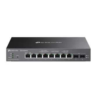 Comutator TP-Link OMADA SG2210XMP-M2 (8x2, 5GbE, 2xSFP+, 8xPoE+, 160W, fără ventilator)