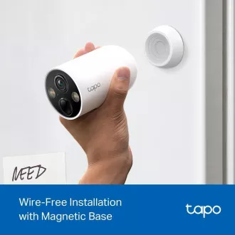 Set TP-Link Tapo C425 2x camere de exterior C425 (4MP, 2K QHD, 1440p, IR 15m, WiFi, card micro SD, IP66)