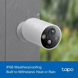 Cameră de exterior TP-Link Tapo C425 (4MP, 2K QHD, 1440p, IR 15m, WiFi, card micro SD, IP66)
