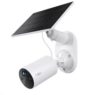 Cameră de exterior TP-Link Tapo C410 KIT, panou solar (3MP, 2K QHD, 1296p, IR 9m, WiFi, card micro SD, IP65)
