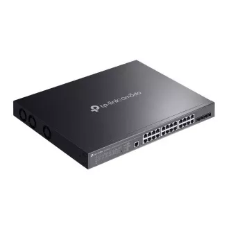 Comutator TP-Link OMADA SG3428XMPP (24xGbE, 4xSFP+, 16xPoE+, 8xPoE++, 500W, 1xconsolă)