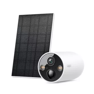 TP-Link Tapo C425 KIT cameră C425 + panou solar A201 (4MP, 2K QHD, 1440p, IR 15m, WiFi, card micro SD, IP66)