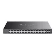 Comutator TP-Link OMADA SG2452LP (48xGbE, 4xSFP, 32xPoE+, 230W, fără ventilator)