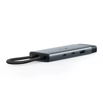 Hub USB-C TP-Link UH6120C 6 în 1 (2xUSB 3.2Gen1, 1xUSB-C 3.2Gen1, 1xGbE, 1xHDMI, PD 100W)