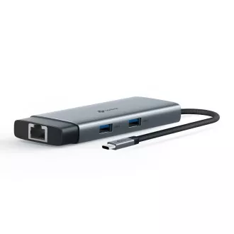 Hub USB-C TP-Link UH6120C 6 în 1 (2xUSB 3.2Gen1, 1xUSB-C 3.2Gen1, 1xGbE, 1xHDMI, PD 100W)