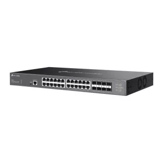 Comutator TP-Link OMADA SX3832 (24x10GbE, 8xSFP+, 1xconsolă, 1xUSB-C)