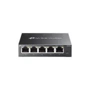 Comutator TP-Link OMADA ES205G (5xGbE, fără ventilator)