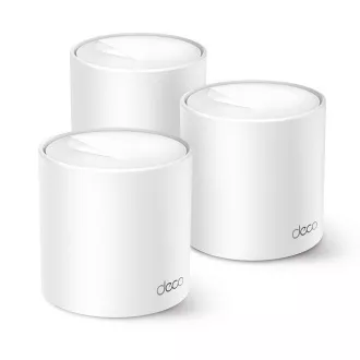 TP-Link Deco X50 Pro (pachet de 3) WiFi6 Mesh (AX3000, 2.4GHz/5GHz, 2x2, 5GbELAN/WAN)