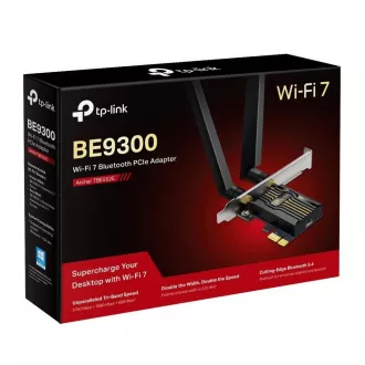 Adaptor TP-Link Archer TBE552E WiFi7 PCIe (BE9300, 2.4GHz/5GHz/6GHz, Bluetooth 5.4)